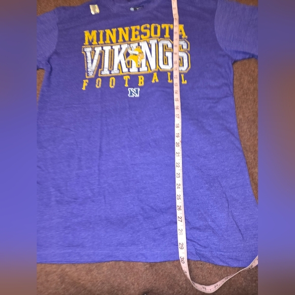 Minnesota Vikings NFL Team Apparel T-Shirt Men's Size Large New, Tags Riped - Picture 6 of 6